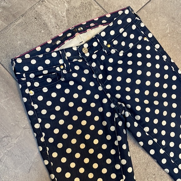 ❤️ Kate Spade Broome Street Skinny Polka Dot jeans - Picture 6 of 16